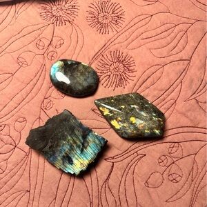 Hi-Quality Labradorite bundle 🔵🟢🟣